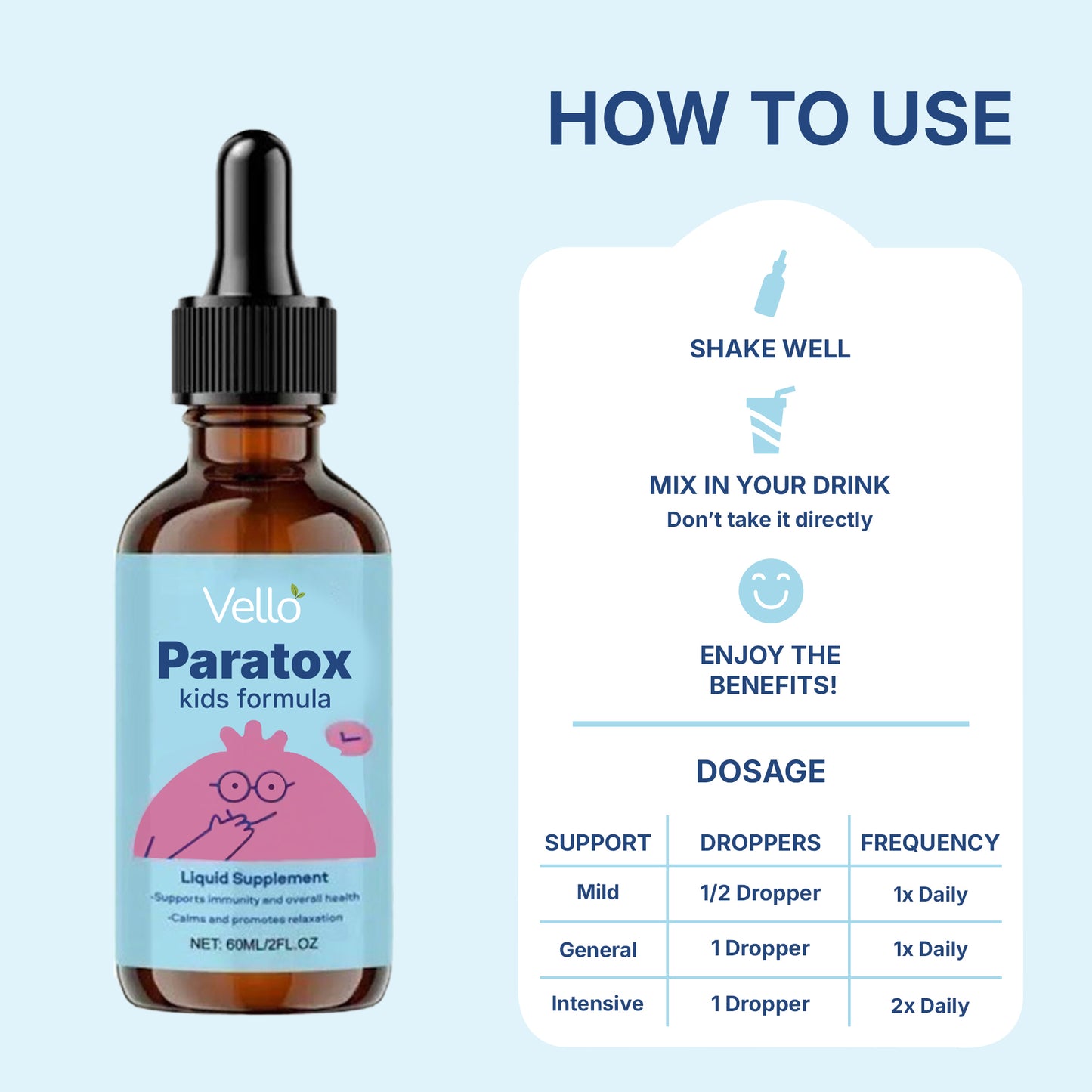 Paratox - Parasite Cleanse for Kids
