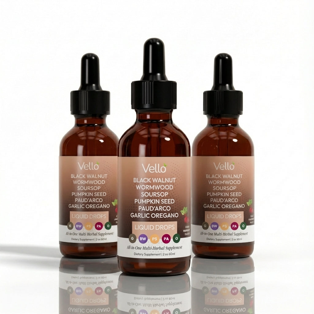 Black Walnut Wormwood Parasite Cleanse (3 Bottles)